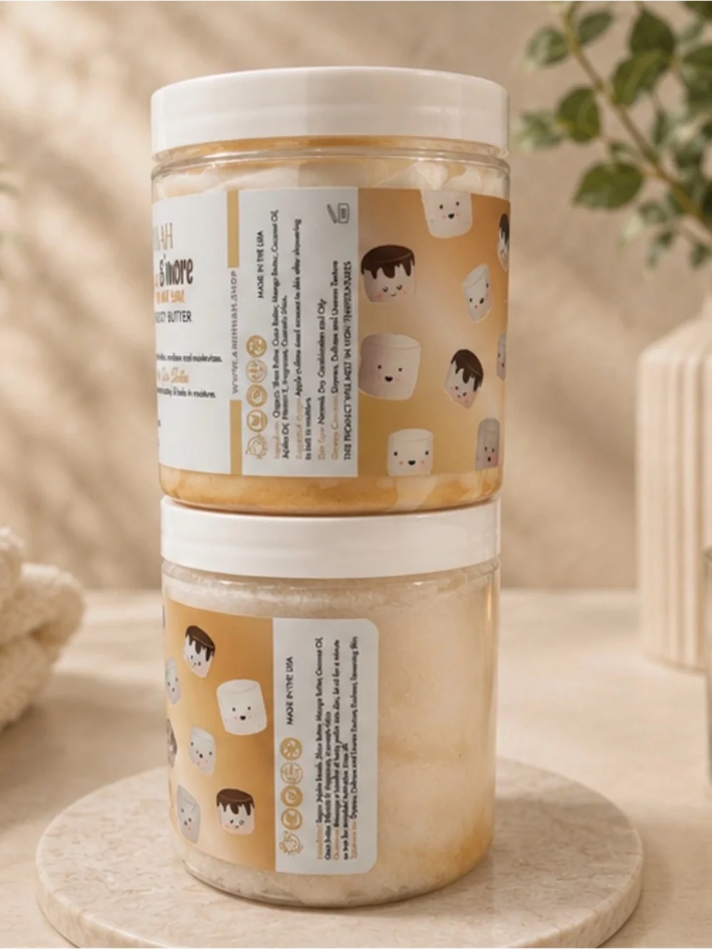 Aminnah (NWT) Life is S'more Whipped Body Butter & Sugar Scrub